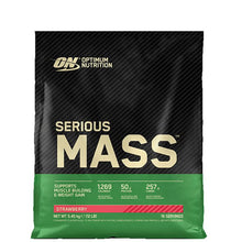  Optimum Nutrition Serious Mass 5,5 kg - Jordgubb