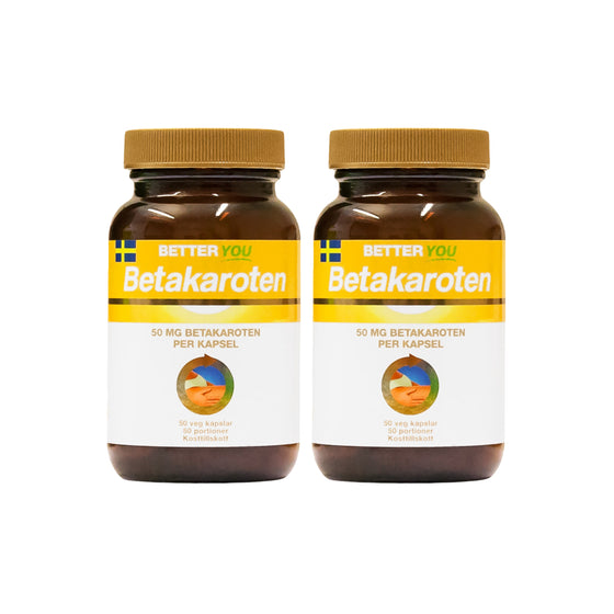 Betakaroten Ekonomipack 50mg 2x50k